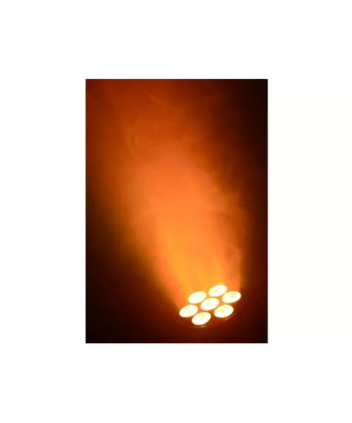 BEAMZ MHL74 WASH 7X10W QUAD 12CHDMX WHITE