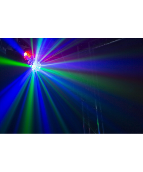 Beamz ledwave 1x4w water 4xuv/w, 6x3w led