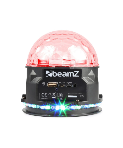 Beamz pls10 jellyball bluetooth, usb play