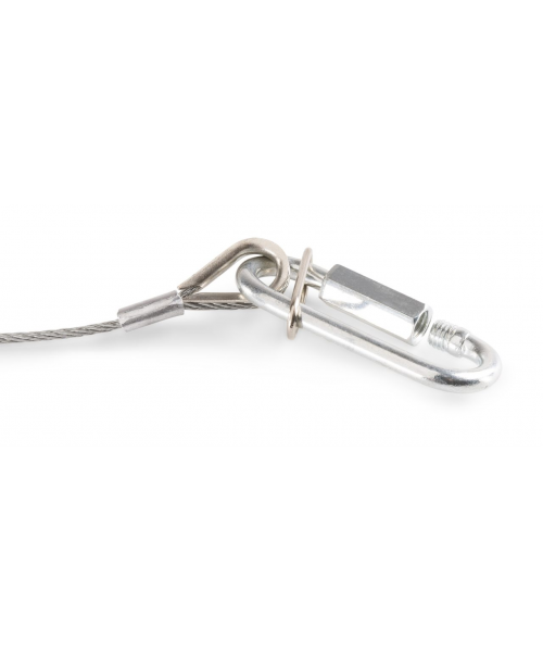 Beamz saf20 cavo di sicurezza 70cm x 2mm 20kg