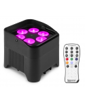 BEAMZ BBP96SB Uplight Par 6x12w 6in1 WDMX