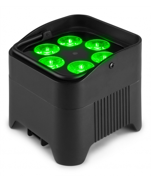 BEAMZ BBP96SB Uplight Par 6x12w 6in1 WDMX