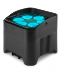 BEAMZ BBP96SB Uplight Par 6x12w 6in1 WDMX