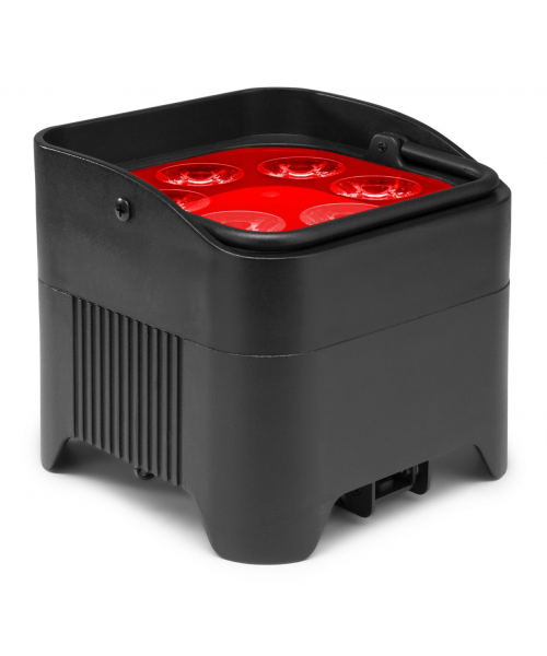 BEAMZ BBP96SB Uplight Par 6x12w 6in1 WDMX