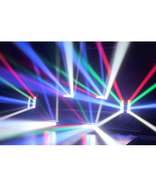 BEAMZ MHL820 Helix LED 8x3W RGBW DMX