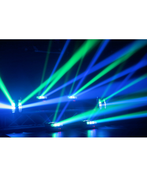 BEAMZ MHL820 Helix LED 8x3W RGBW DMX