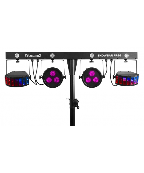 BEAMZ SHOWBAR FREE 2XPAR4X4IN1 2XDERBY