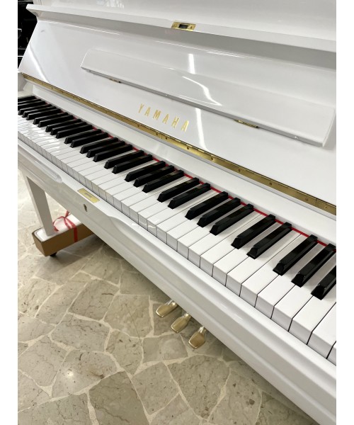 PIANOFORTE VERTICALE YAMAHA MOD. U3 BIANCO LUCIDO