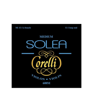 SAVAREZ 600m Set Violin Rope Solea CORELLI, Average voltage, loop end