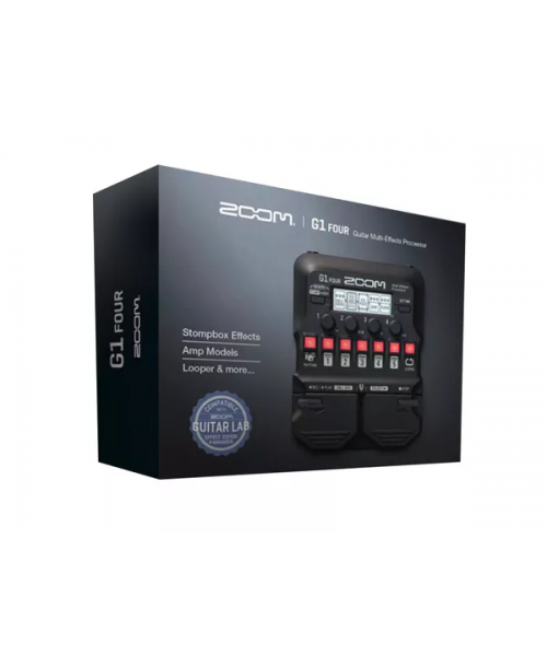 Zoom G1 FOUR - pedaliera multieffetto, amp-simulator per chitarra
