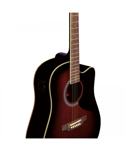 Eko ranger cw eq red sunburst