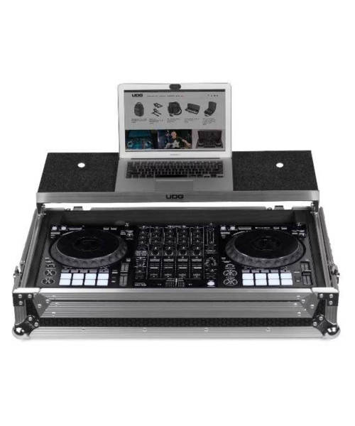 UDG U92055SL FC PIONEER DDJ-1000 SILVER PLUS (LAPTOP SHELF + WHEELS)