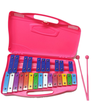 ALYSÈE MT25 metallophone-C-PK chromatic 25 pink notes