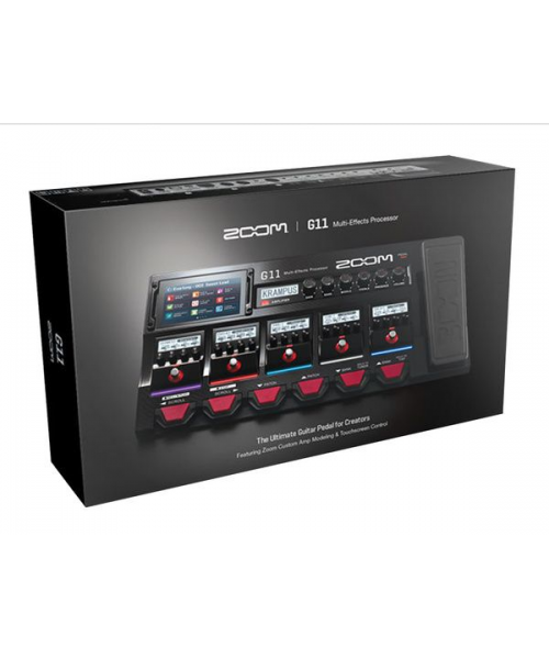Zoom G11 - pedaliera multieffetto, amp-simulator, interfaccia audio