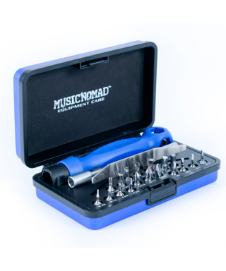 MUSIC NOMAD PREMIUM GUITAR TECH SCREWDRIVER AND WRENCH SET