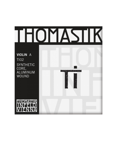 THOMASTIK TI02 LA SYNTHETIC CORE, ALUMINIUM WOUND