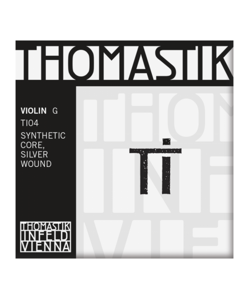 THOMASTIK TI04 SOL SYNTHETIC CORE, SILVER WOUND