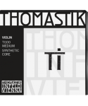 THOMASTIK TI100 MUTA SYNTHETIC CORE, SILVER WOUND
