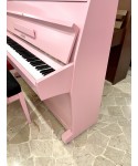 PIANOFORTE VERTICALE OFFBERG ROSA SATINATO + PANCA