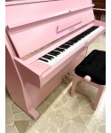 Vertical piano OFFBERG Satin rose + bench