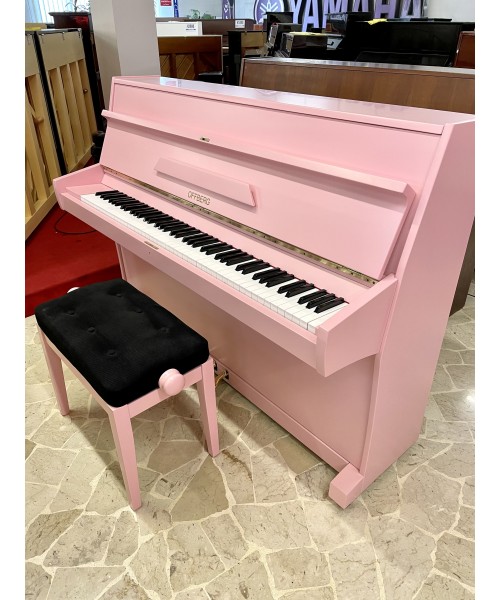 Vertical piano OFFBERG Satin rose + bench
