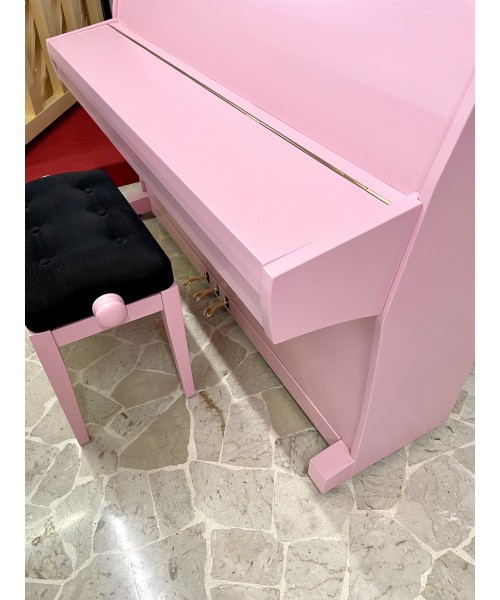 Vertical piano OFFBERG Satin rose + bench
