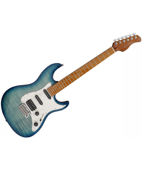 Sire guitars s7 fm tbl trans blue