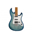 Sire guitars s7 fm tbl trans blue