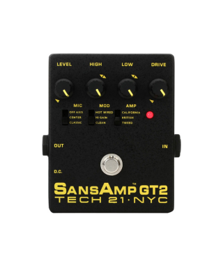 Tech21 SansAmp GT2 - preamplificatore a pedale per chitarra