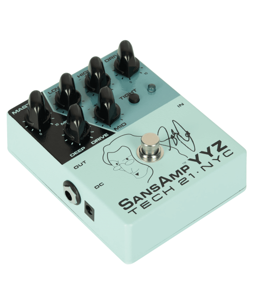 Tech21 Geddy Lee Signature Sansamp Yyz - Pedal preamplifier for bass