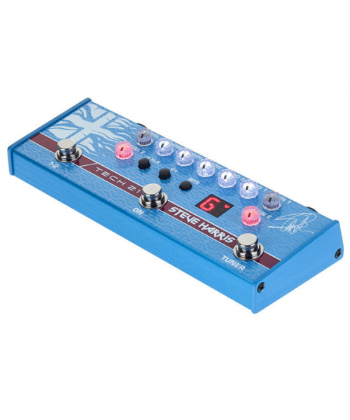 TECH21 SH1 - Steve Harris Signature Pedal - Preamplifier for bass