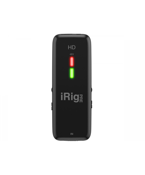 IK Multimedia iRig PRE HD - L'interfaccia microfonica con preamp per iPhone, iPad, Mac e PC