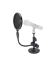 Samson MD2/PS05 Bundle - Asta microfonica da tavolo e Pop Filter