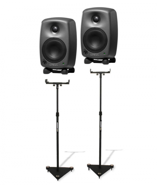 Samson MS100 - Pair of stand for studio monitor