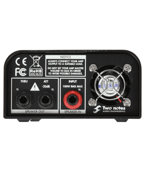 Two Notes Torpedo Captor 16 Ohms - Loadbox, attenuator and analogue cash simulator