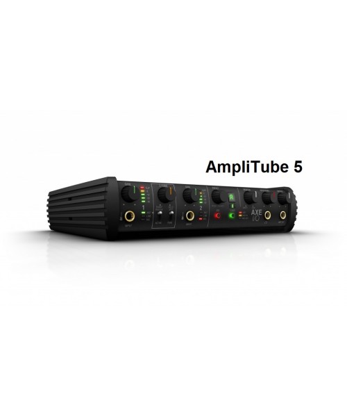 IK MULTIMEDIA Axe I / O + AmpliTube 5 MAX - USB audio card for guitar / bass