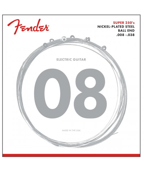 FENDER Muta FENDER 250xs gauges .008-.038, (6) 0730250402
