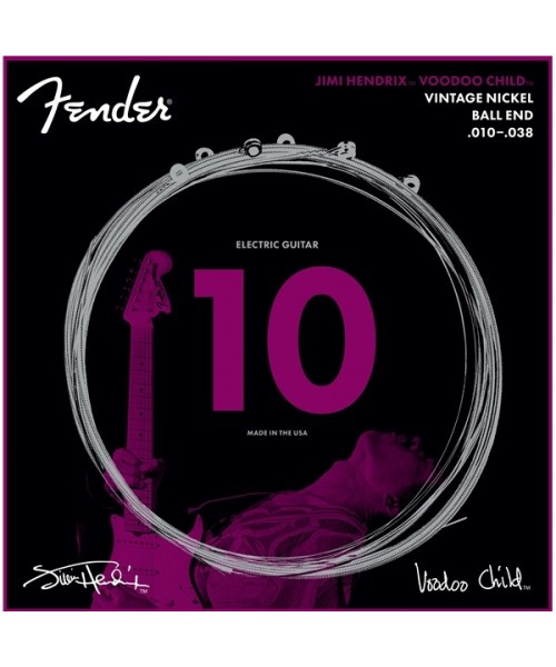 FENDER Muta FENDER Hendrix Voodoo Child Ball End Nickel 10-38 0730150609