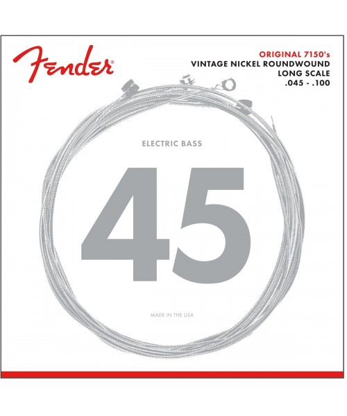 FENDER Muta FENDER Long Scale, 7150ml .045-.100 Gauges (4) 0737150405