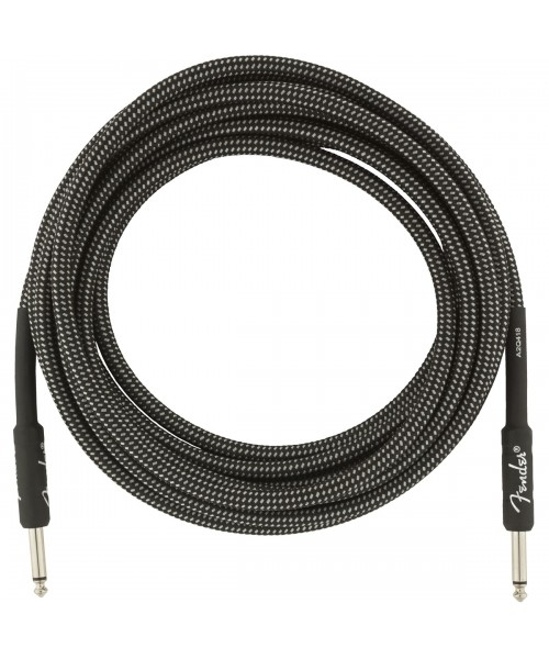 FENDER Cable FENDER Professional Series Straight / Straight 15 '(4.5m) Gray Tweed 0990820065