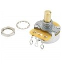 FENDER FENDER PARTS PURE VINTAGE 250K SOLID SHAFT POTENTIOMETER WITH MOUNTING HARDWARE  0990831000