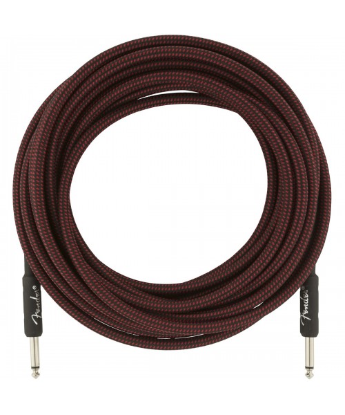 FENDER Cable FENDER Professional Series Straight / Straight 25 '(7.5m) Red Tweed 0990820070