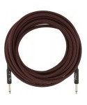 FENDER Cable FENDER Professional Series Straight / Straight 25 '(7.5m) Red Tweed 0990820070