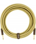 FENDER Cable FENDER Deluxe Series Straight / Straight 10 '(3M) Tweed 0990820089