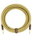 FENDER Cable FENDER Deluxe Series Straight / Straight 10 '(3M) Tweed 0990820089