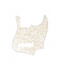 FENDER FENDER PARTS PICKGUARD JAZZ BASS WHITE PEARLOID 10-HOLE MOUNT, 4-PLY 0992170000