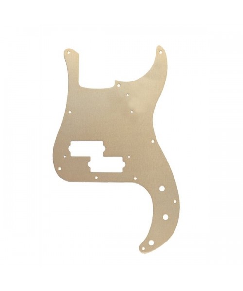 FENDER FENDER PARTS PICKGUARD '57 PRECISION BASS 10-HOLE MOUNT GOLD ANODIZED, 1-PLY 0992020000