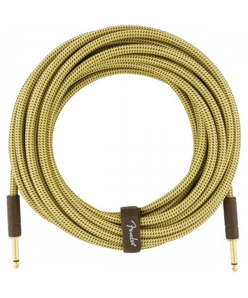 FENDER Cable FENDER Deluxe Series Straight / Straight 25 '(7.5m) Tweed 0990820076