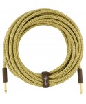 FENDER Cable FENDER Deluxe Series Straight / Straight 25 '(7.5m) Tweed 0990820076