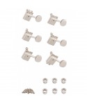 FENDER FENDER American Parts VINTAGE Stratocaster / Telecaster Tuning Mach (6) Nickel 0992040000
